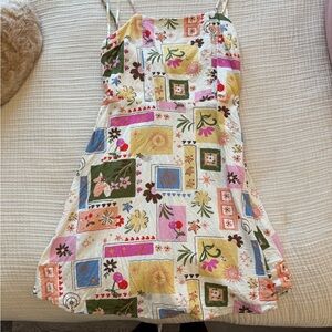 Colorful Patchwork Sundress